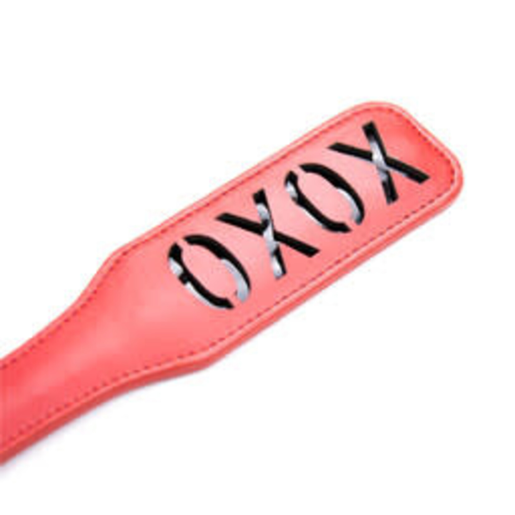 FETISH BOUTIQUE SPANKING PADDLE-XOXO RED
