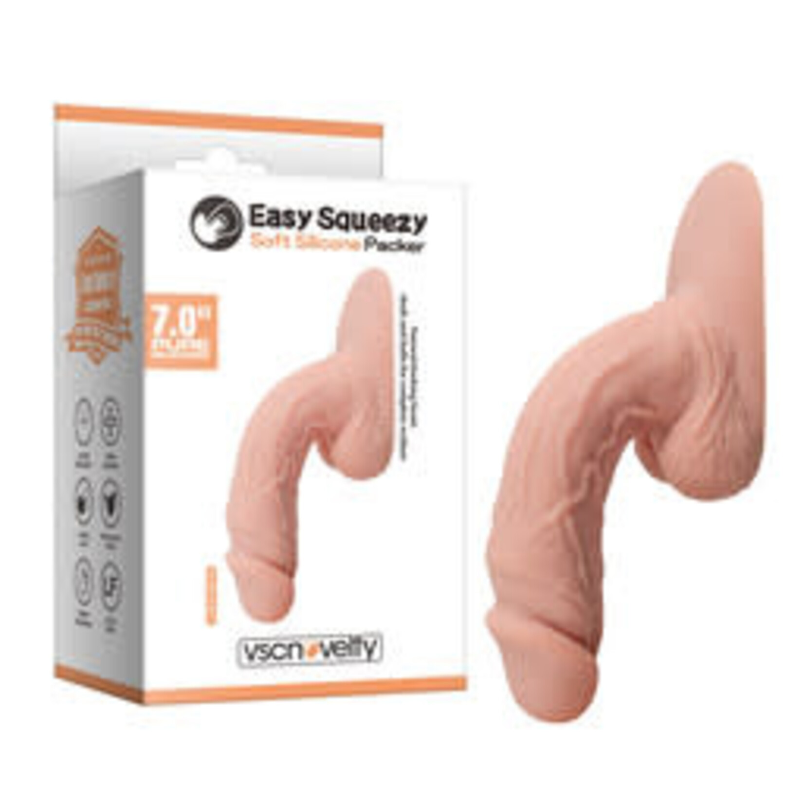 7.00" EASY SQUEEZY SOFT SILICONE PACKER