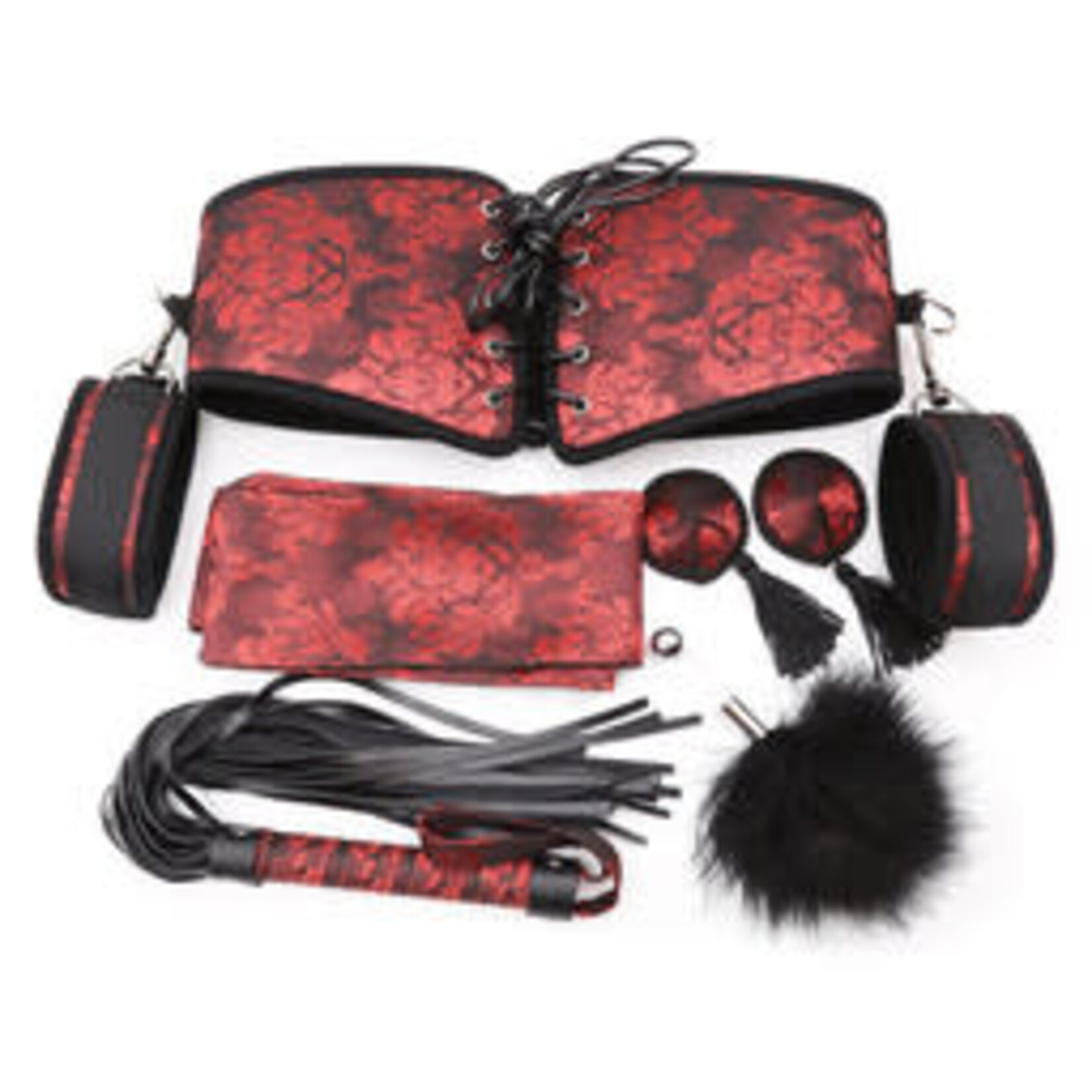 SHADES OF LOVE 6-PIECE COUPLES PASSION KIT RED