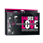 SHADES OF LOVE 8-PIECE COUPLES PASSION KIT PURPLE & BLACK SM1520