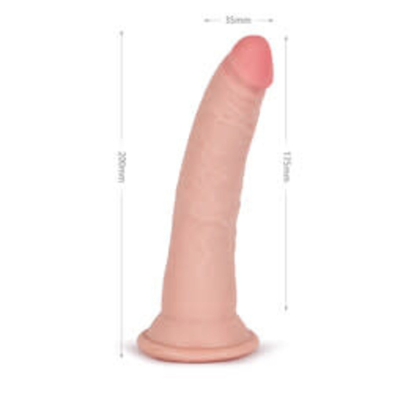 7.8" KNIGHT COCK 3D TRIPLE DENSITY DILDO