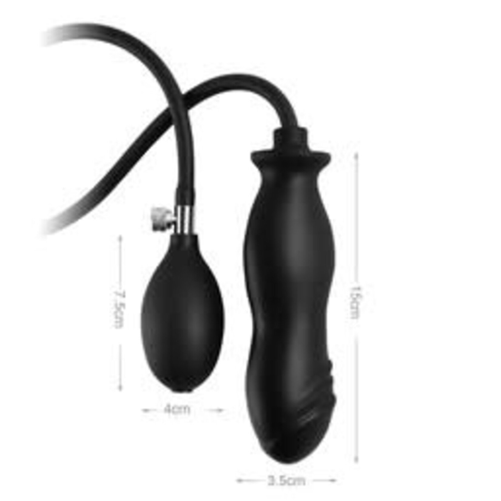 SQUEEZER-X INFLATABLE PENIS BUTT PLUG