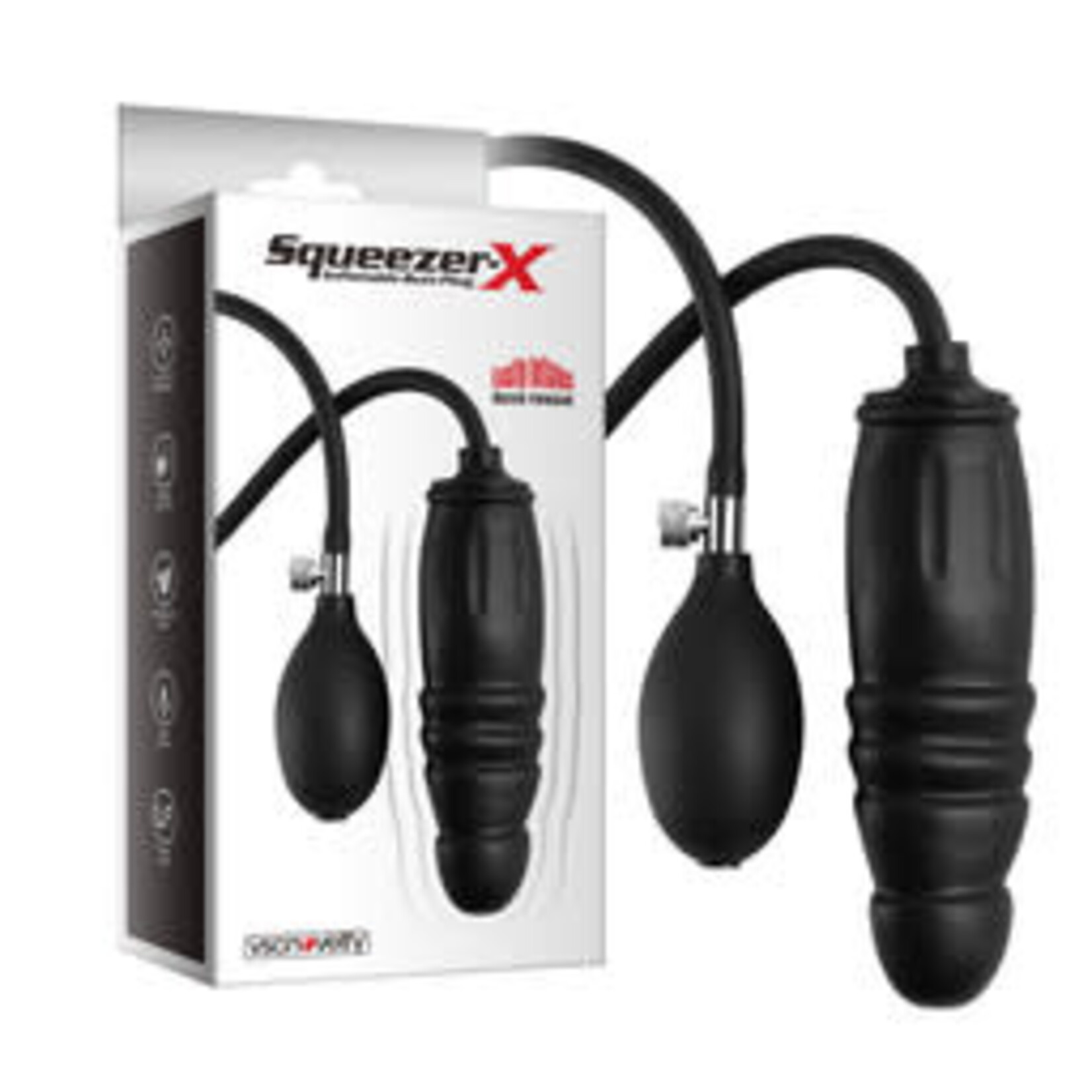 SQUEEZER-X INFLATABLE BUTT PLUG