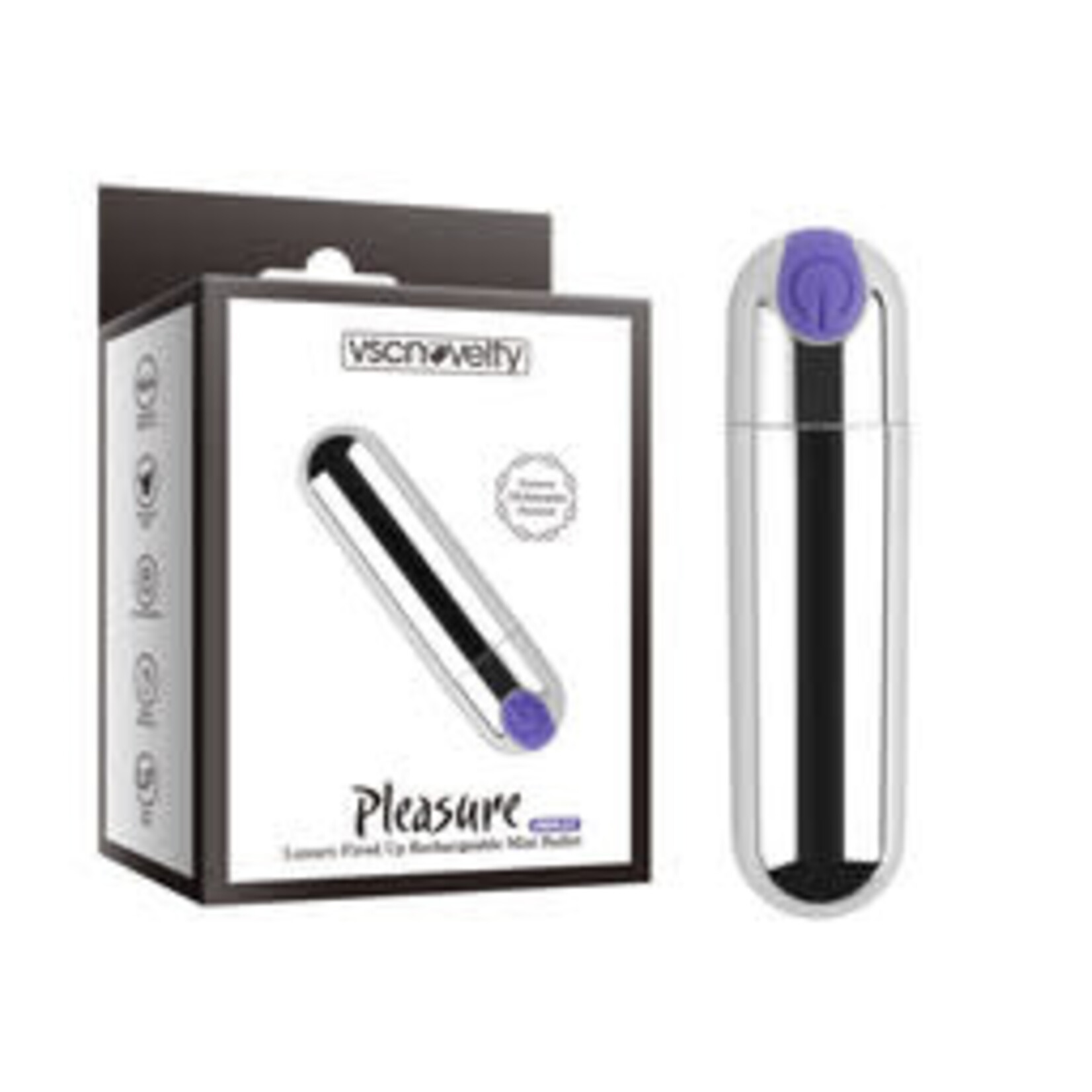 PLEASURE LUXURY FIRED UP RECHARGEABLE MINI BULLET