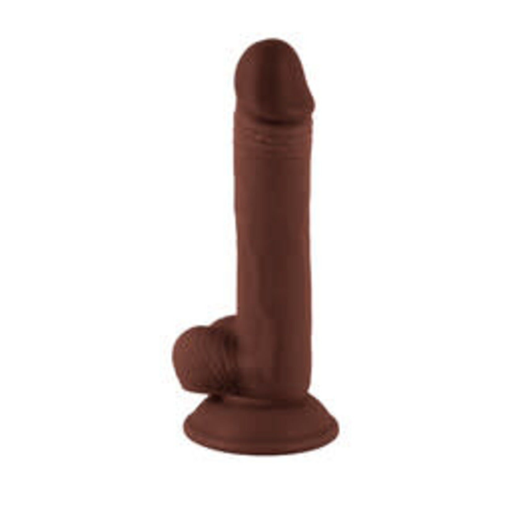 MR. RUDE 7.9" REALISTIC DONG BROWN