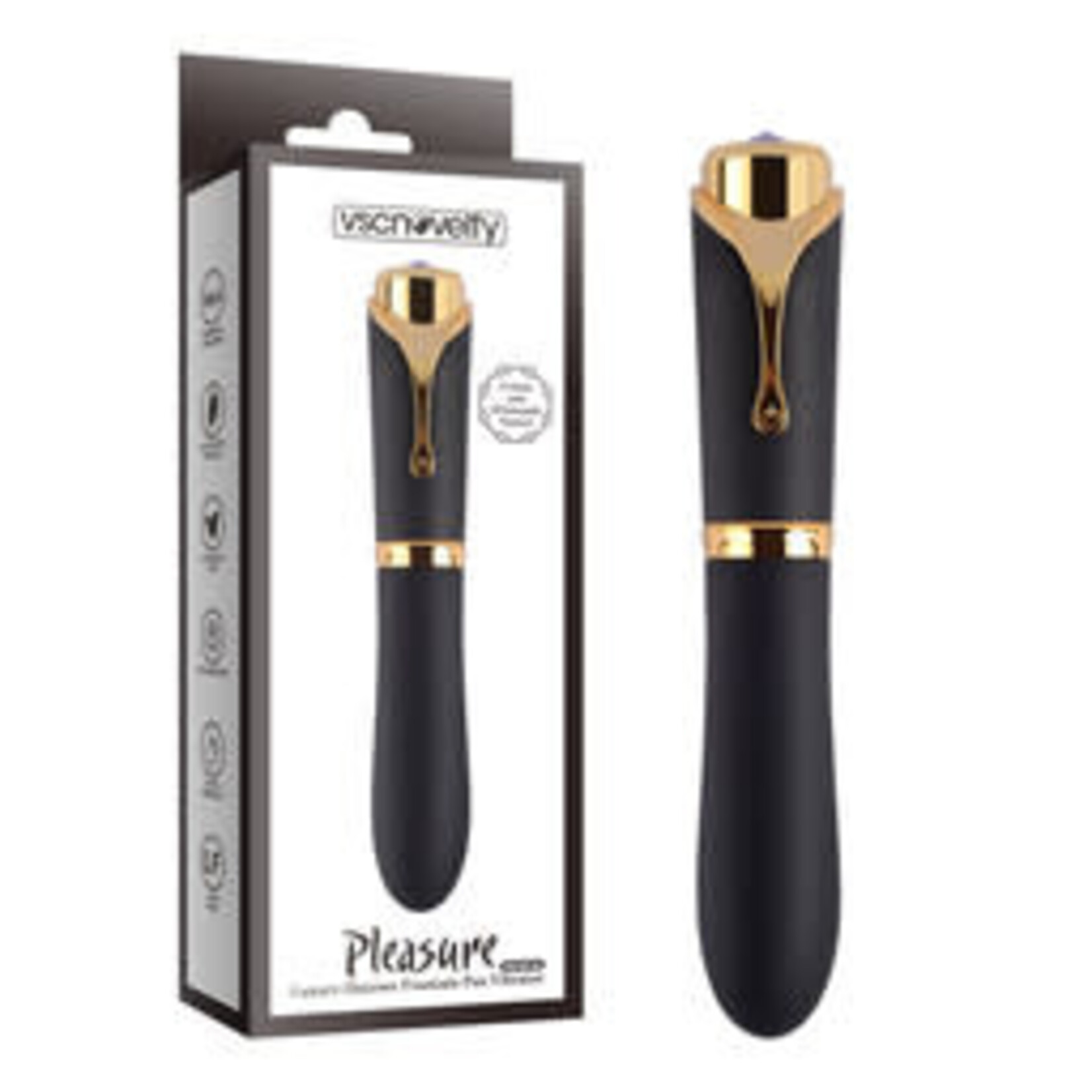 PLEASURE LUXURY DISCREET FOUNTAIN PEN VIBRATOR
