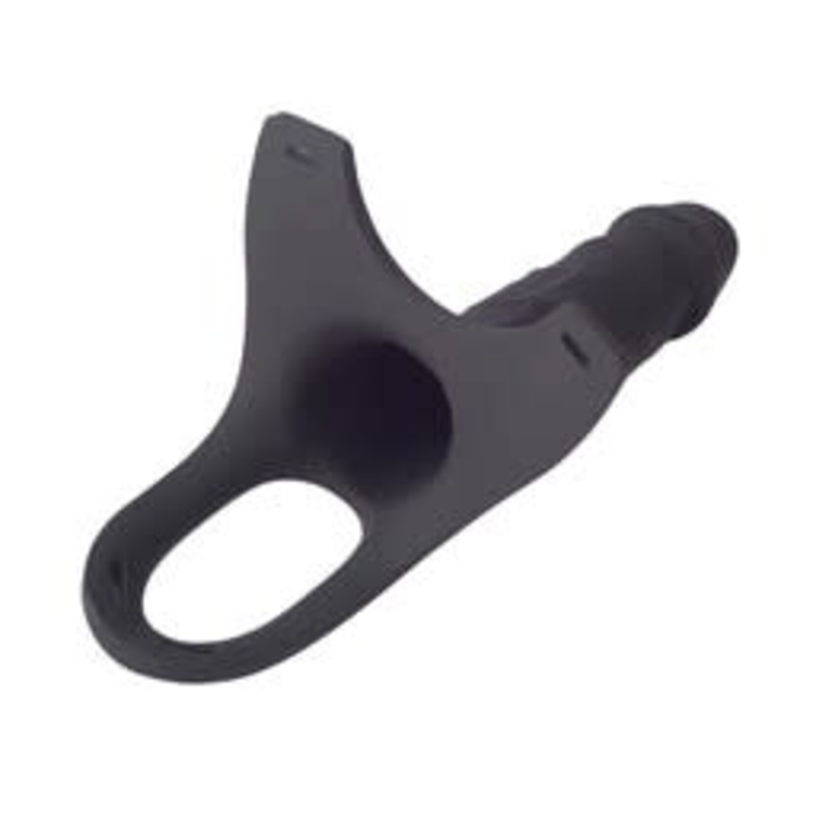 SOULMATE UNISEX SILICONE HOLLOW STRAP-ON 6 INCH
