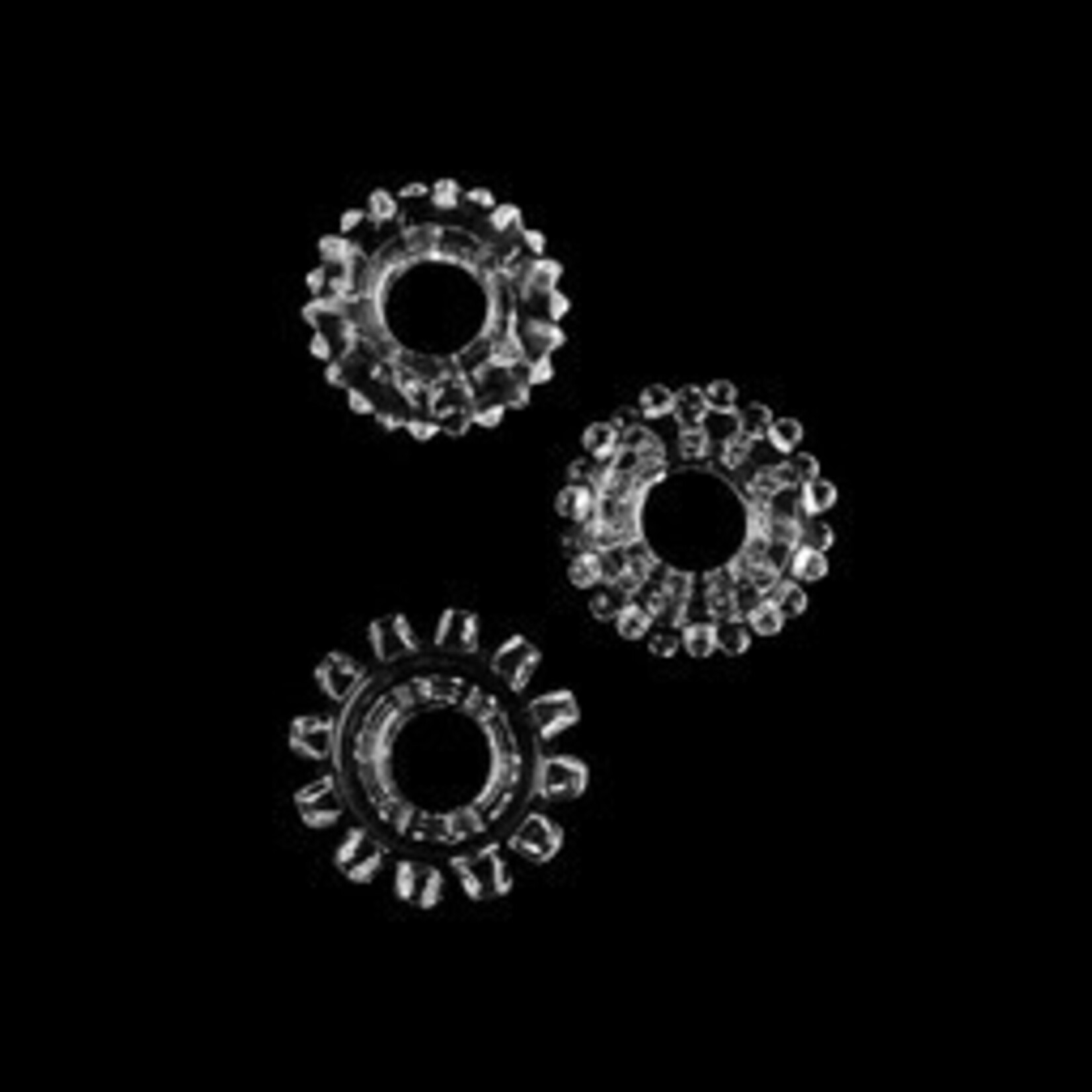 SUPER-STRETCHY TYRE COCK RING SET CLEAR