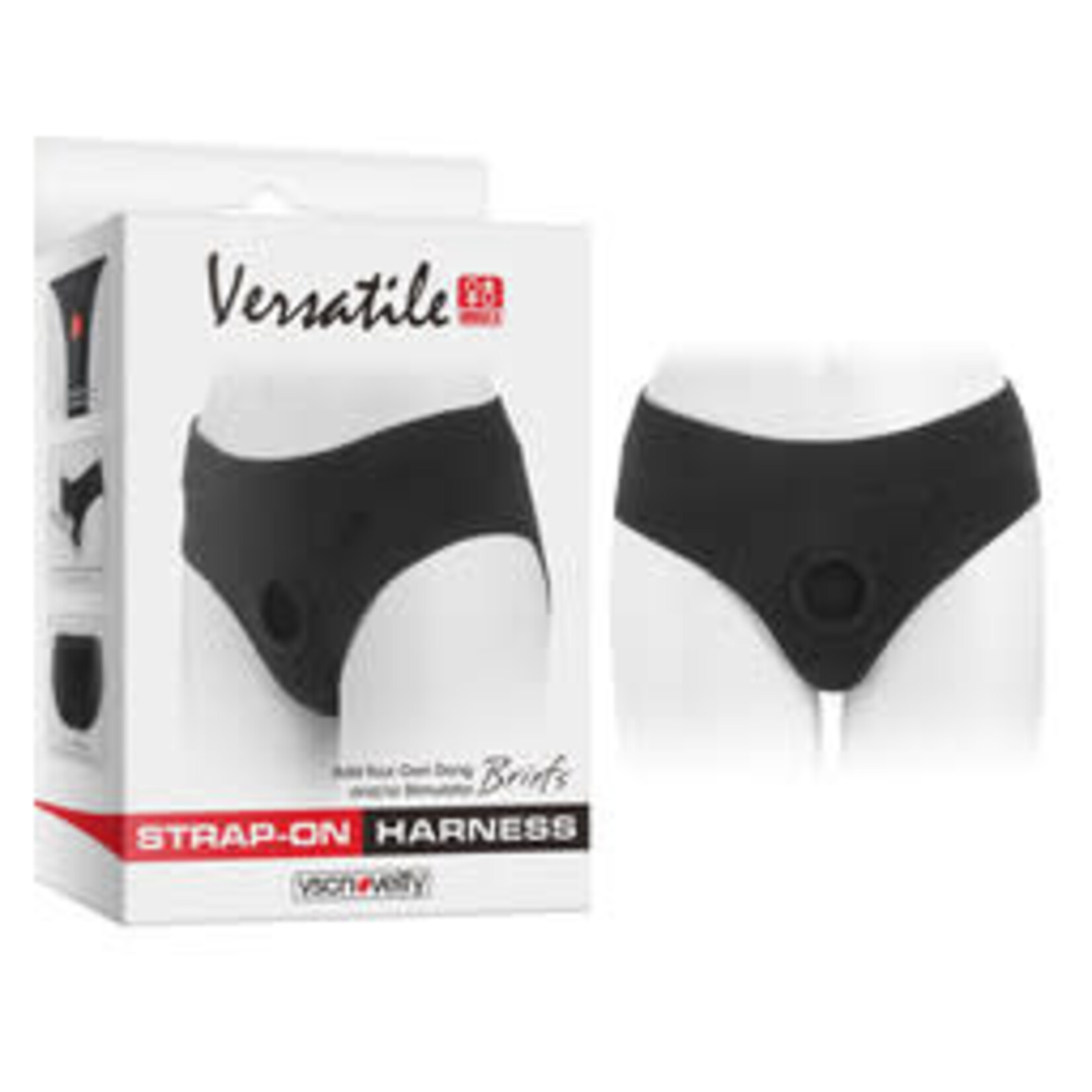 VERSATILE UNISEX STRAP-ON HARNESS BRIEFS