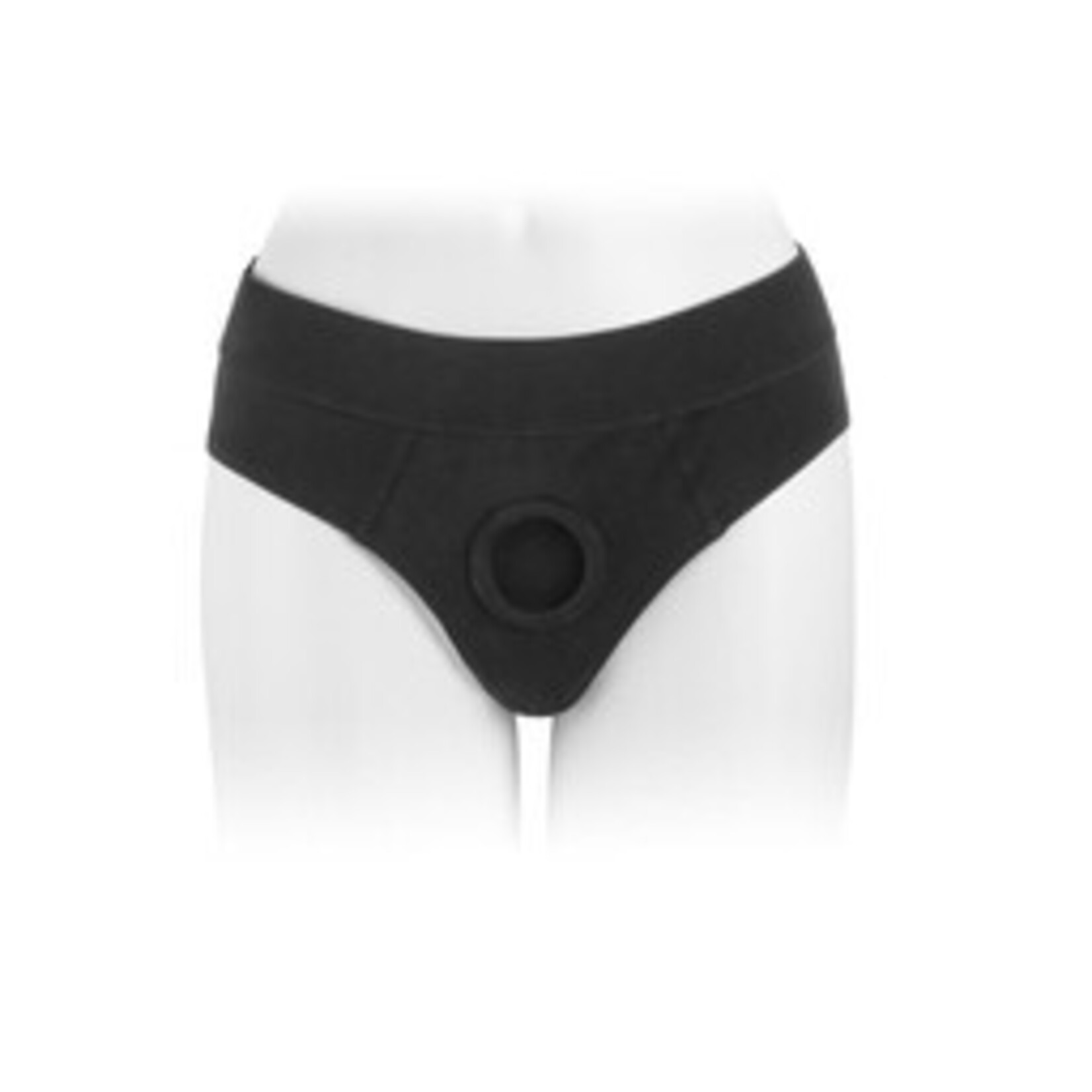 VERSATILE UNISEX STRAP-ON HARNESS BRIEFS