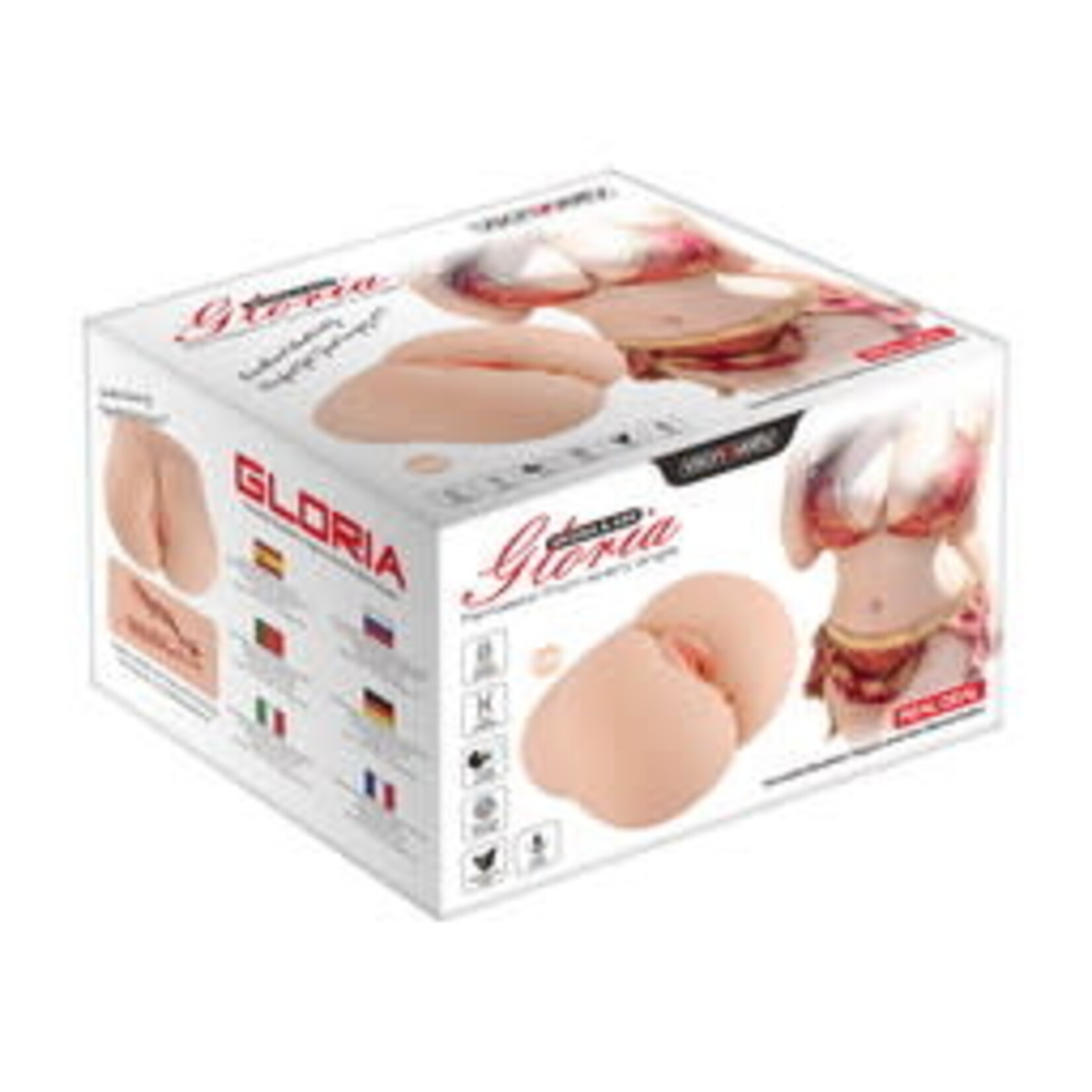 REALISTIC VAGINA AND ASS MASTURBATOR-GLORIA