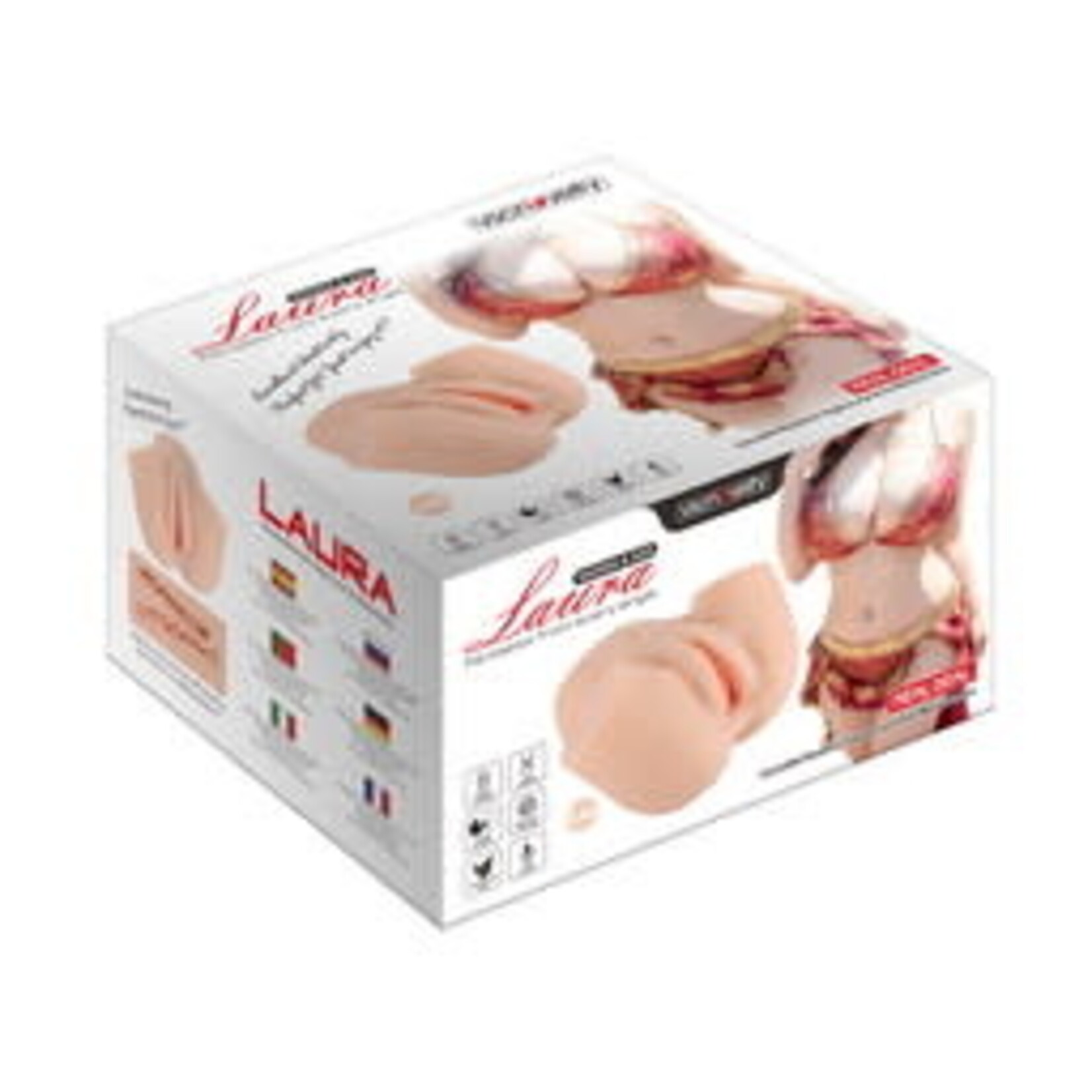 REALISTIC VAGINA AND ASS MASTURBATOR-LAURA