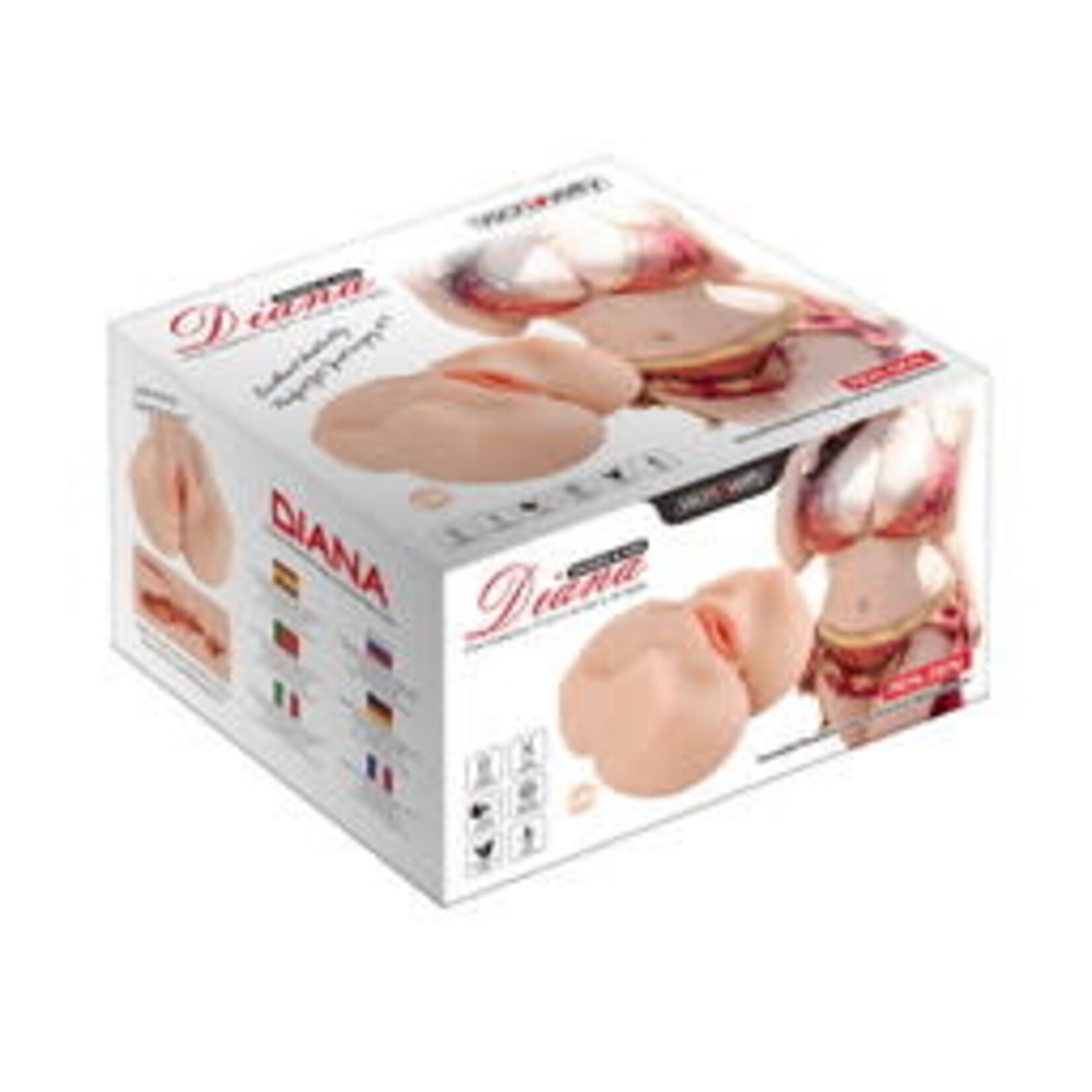 REALISTIC VAGINA AND ASS MASTURBATOR-DIANA