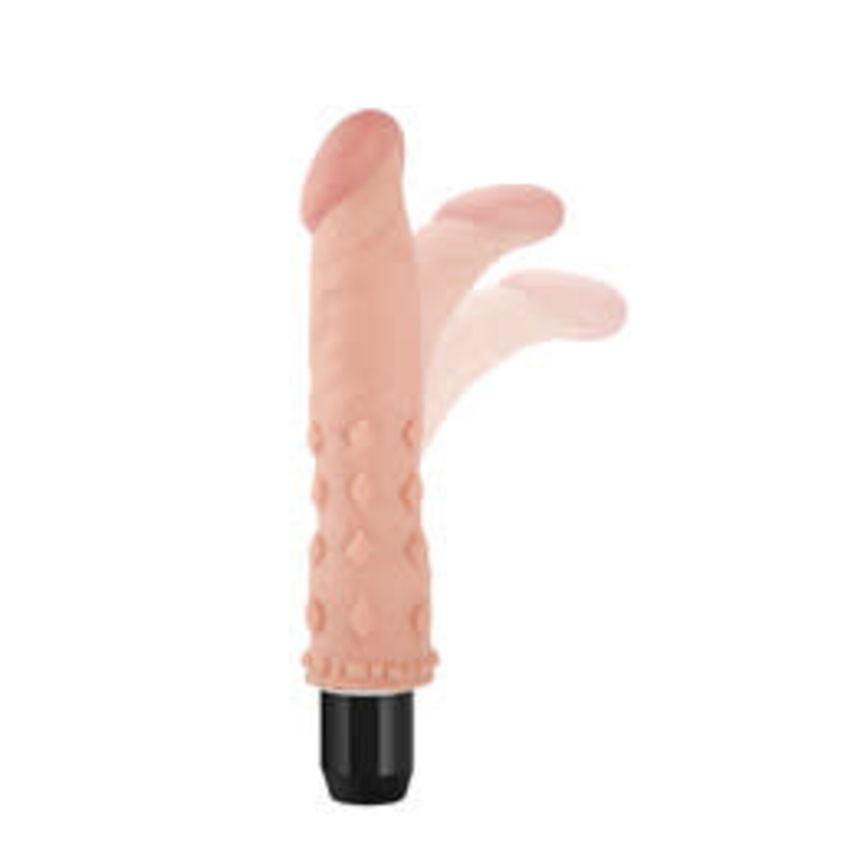 9.0" EXTREME SOFT REALISTIC DILDO VIBRATOR-BENDABLE&POSABLE