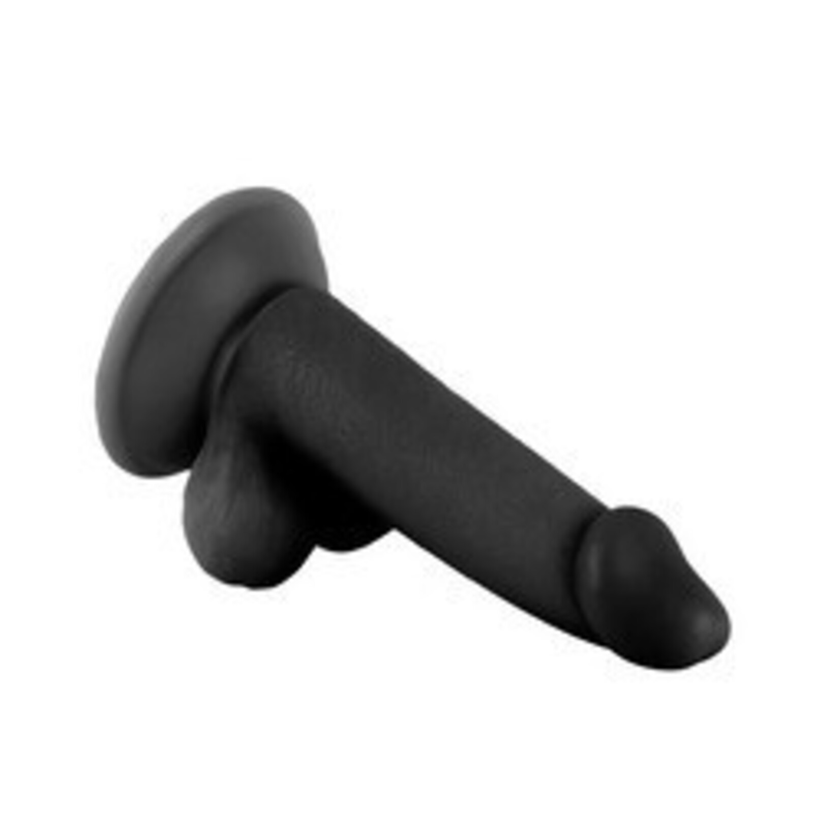 MR. RUDE 6.3" REALISTIC DONG BLACK