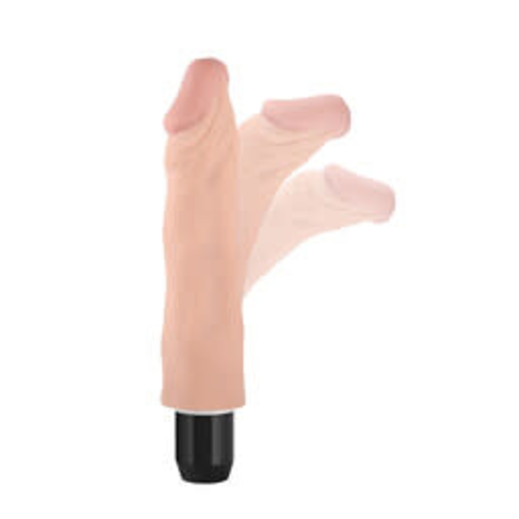 8.8" EXTREME SOFT REALISTIC DILDO VIBRATOR-BENDABLE&POSABLE