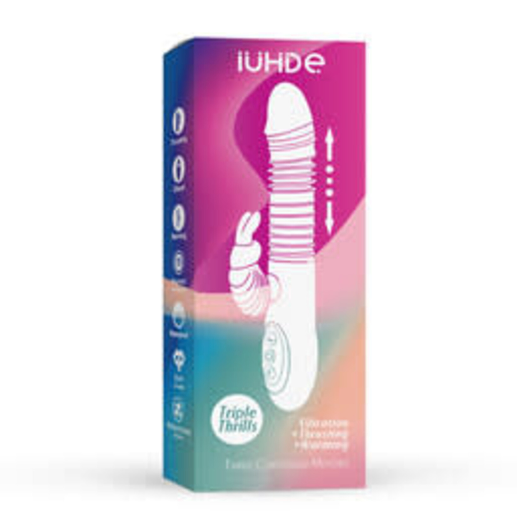 10 MODES OF VIBRATION/SUCTION/LICKING/THRUSTING + AUTO HEATING VIBRATOR