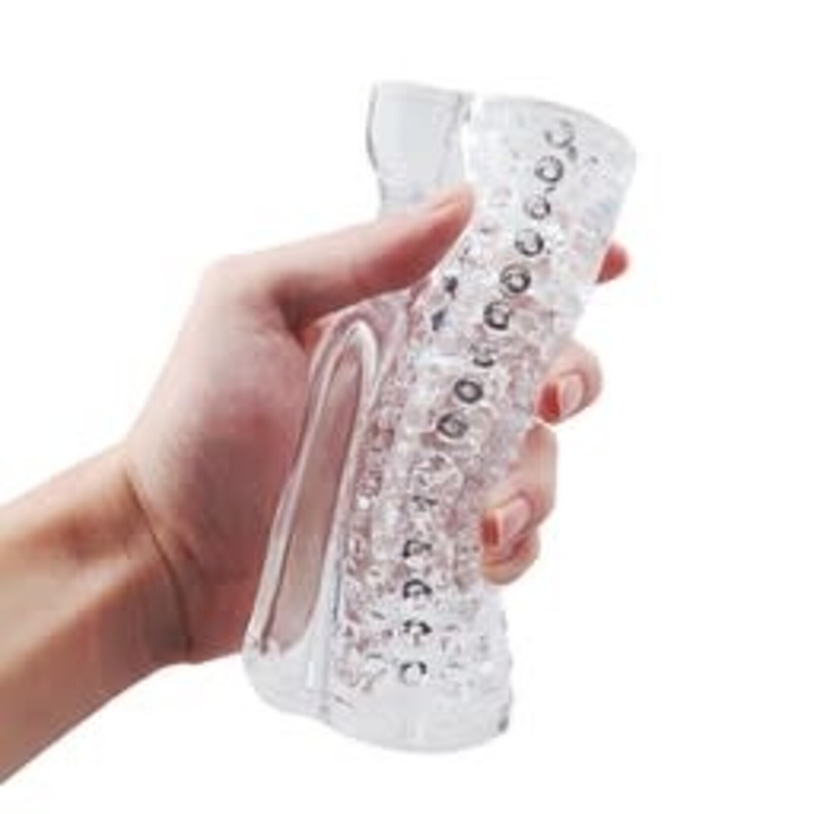 10 SPEED VIBRATION ICE GIRL TEXTURED SENSATION STROKER