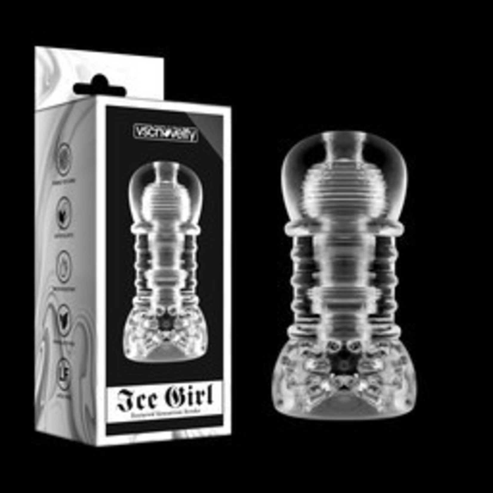ICE GIRL TEXTURED SENSATION STROKER 351009