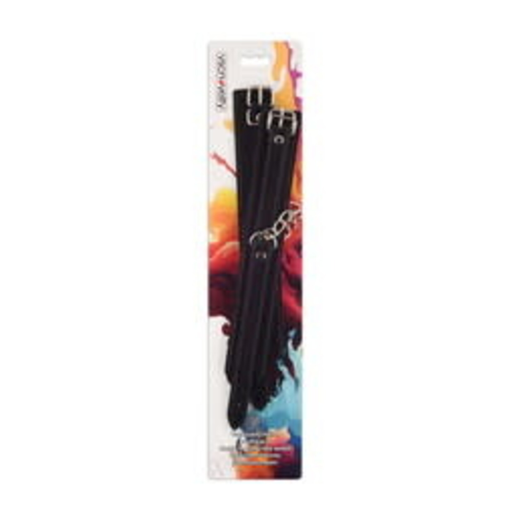 FETISH BOUTIQUE FAUX LEATHER ANKLE CUFFS BLACK