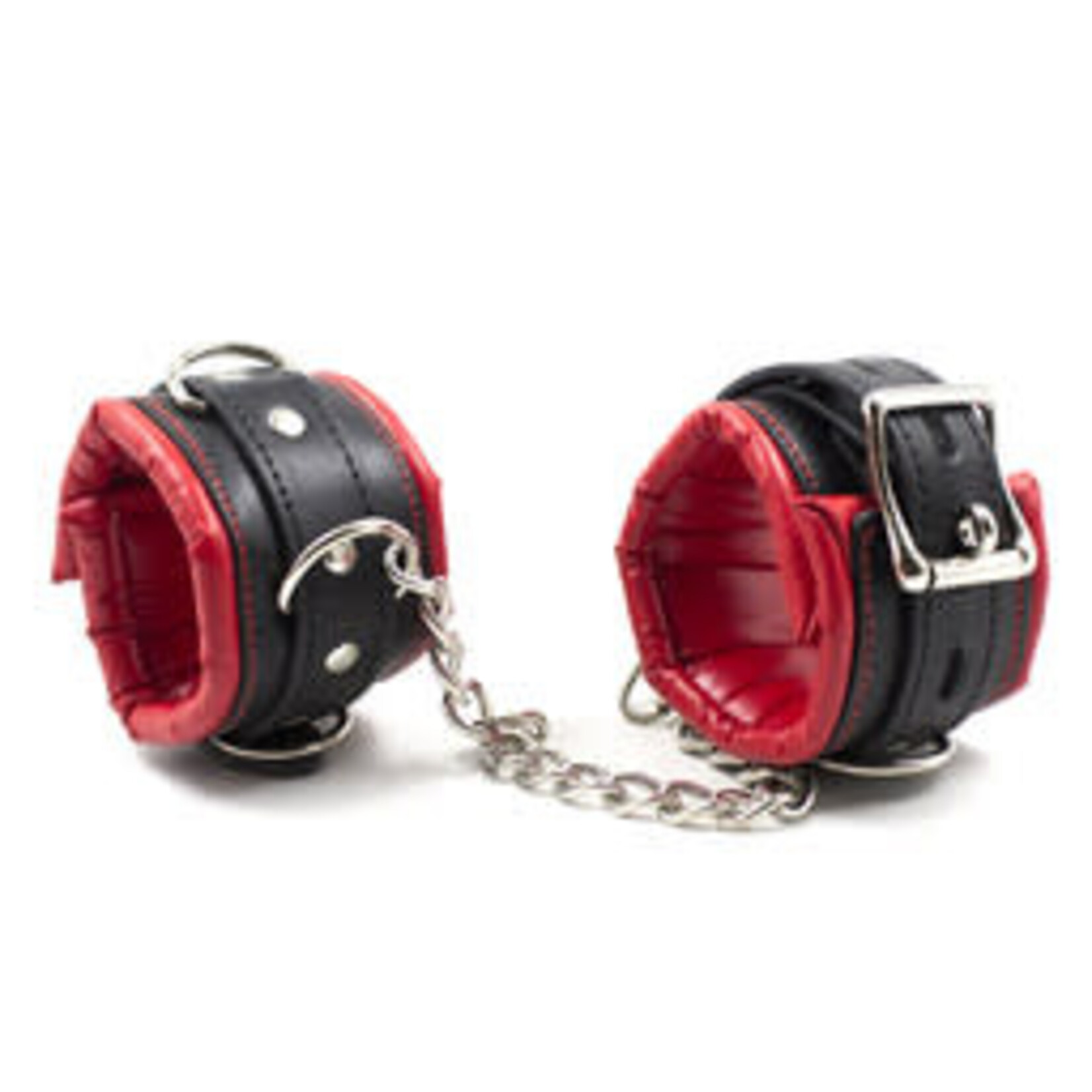 FETISH BOUTIQUE SUPER SOFT ANKLE CUFFS RED