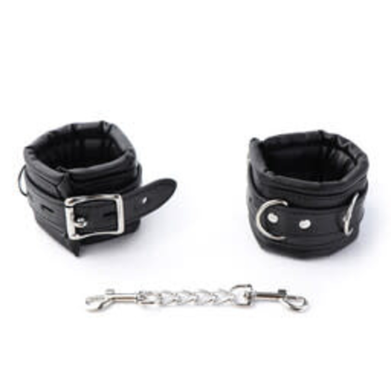 FETISH BOUTIQUE SUPER SOFT WRIST CUFFS BLACK