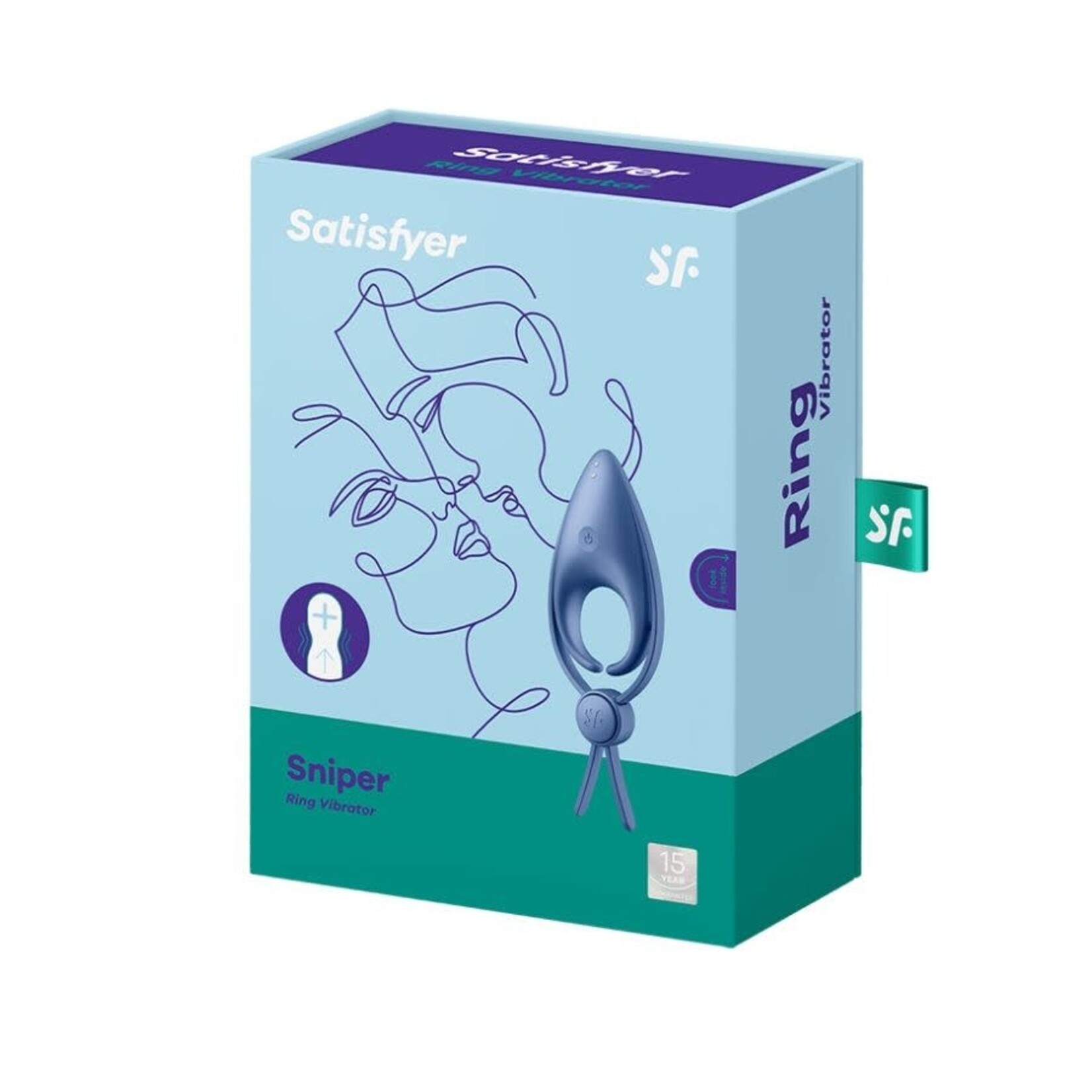 SATISFYER SATISFYER SNIPER BLUE GREY