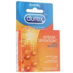 DUREX CONDOMS AND DUREX PLAY DUREX - INTENSE SENSATIONS x3