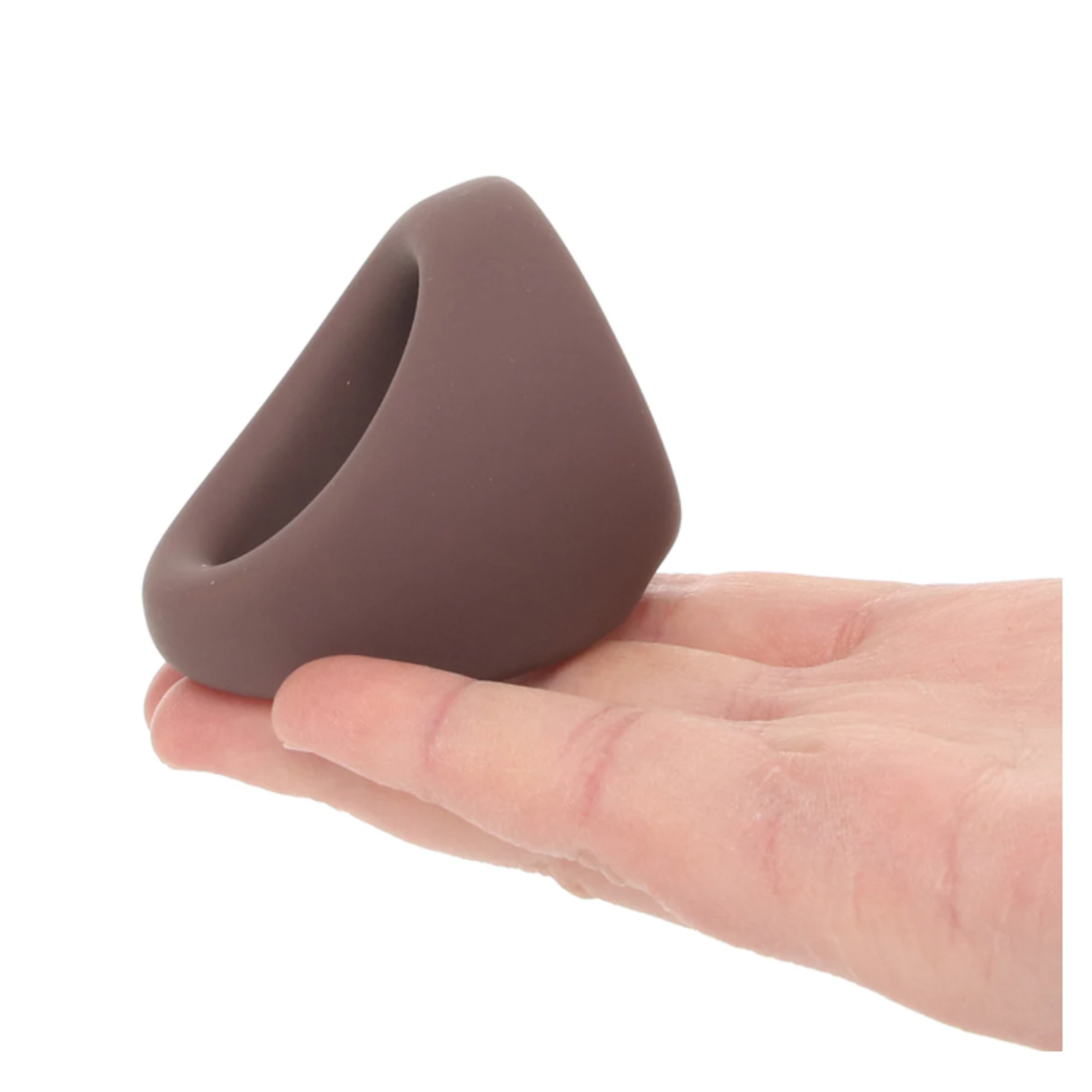 JOCK DISCREET SILICONE COCK & BALL RING IN DARK