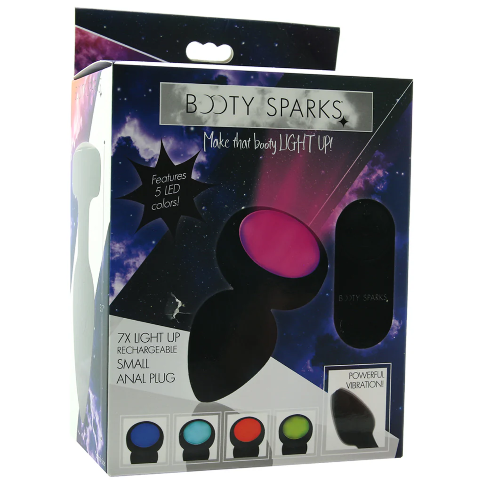 BOOTY SPARKS 7X LIGHT UP BUTT PLUG IN SMALL SMALL