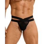 OH YEAH! OH YEAH! -  BLACK SEXY MESH BREATHABLE MEN'S THONG SMALL BLACK