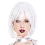 MUSIC LEGS MUSIC LEGS - SHORT HAIR WIG ML70016 WHITE