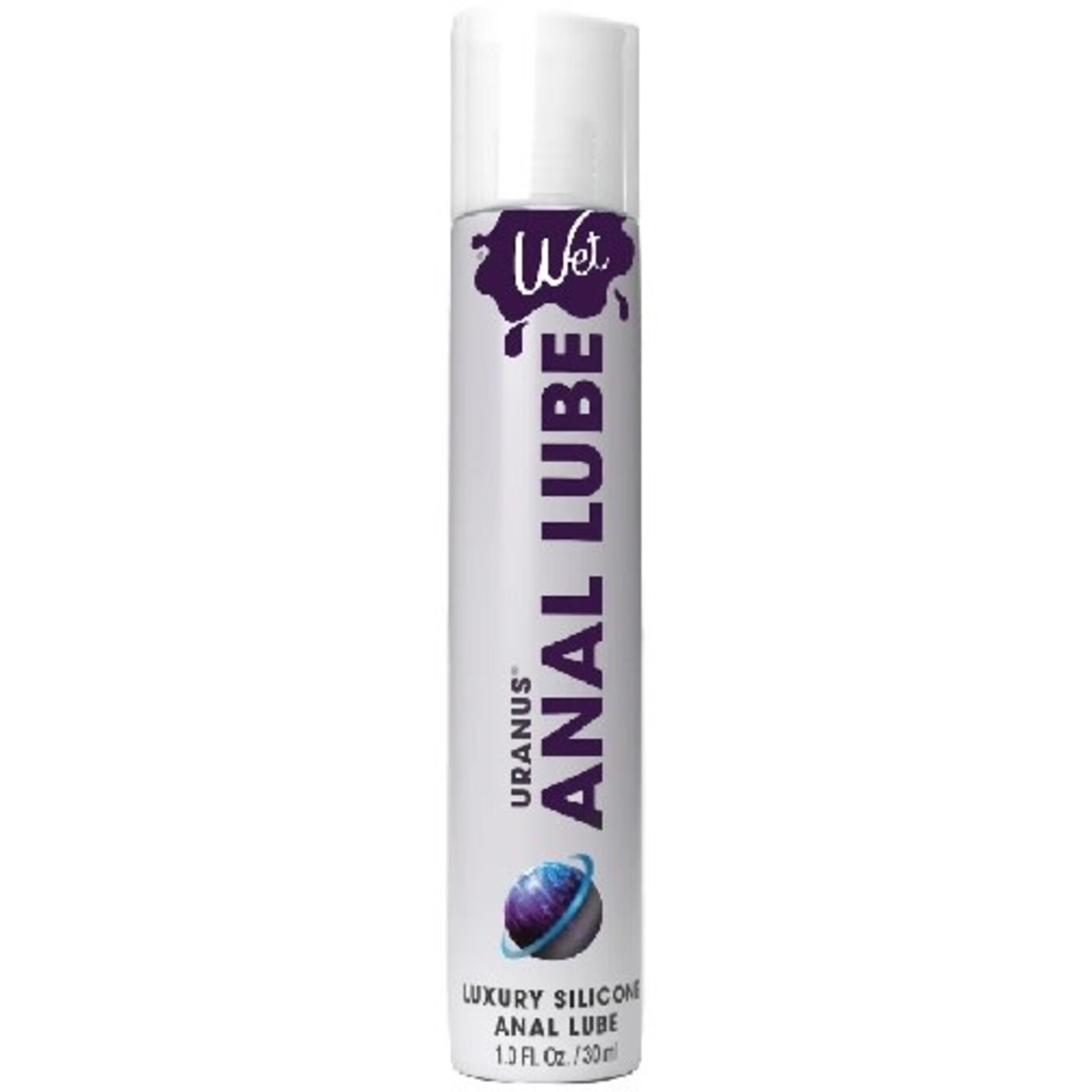 WET WET URANUS ANAL LUBE PREMIUM SILICONE BASED LUBRICANT 4 FL.OZ/118ML