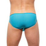 GREGG HOMME YOGA BRIEF AQUA SMALL