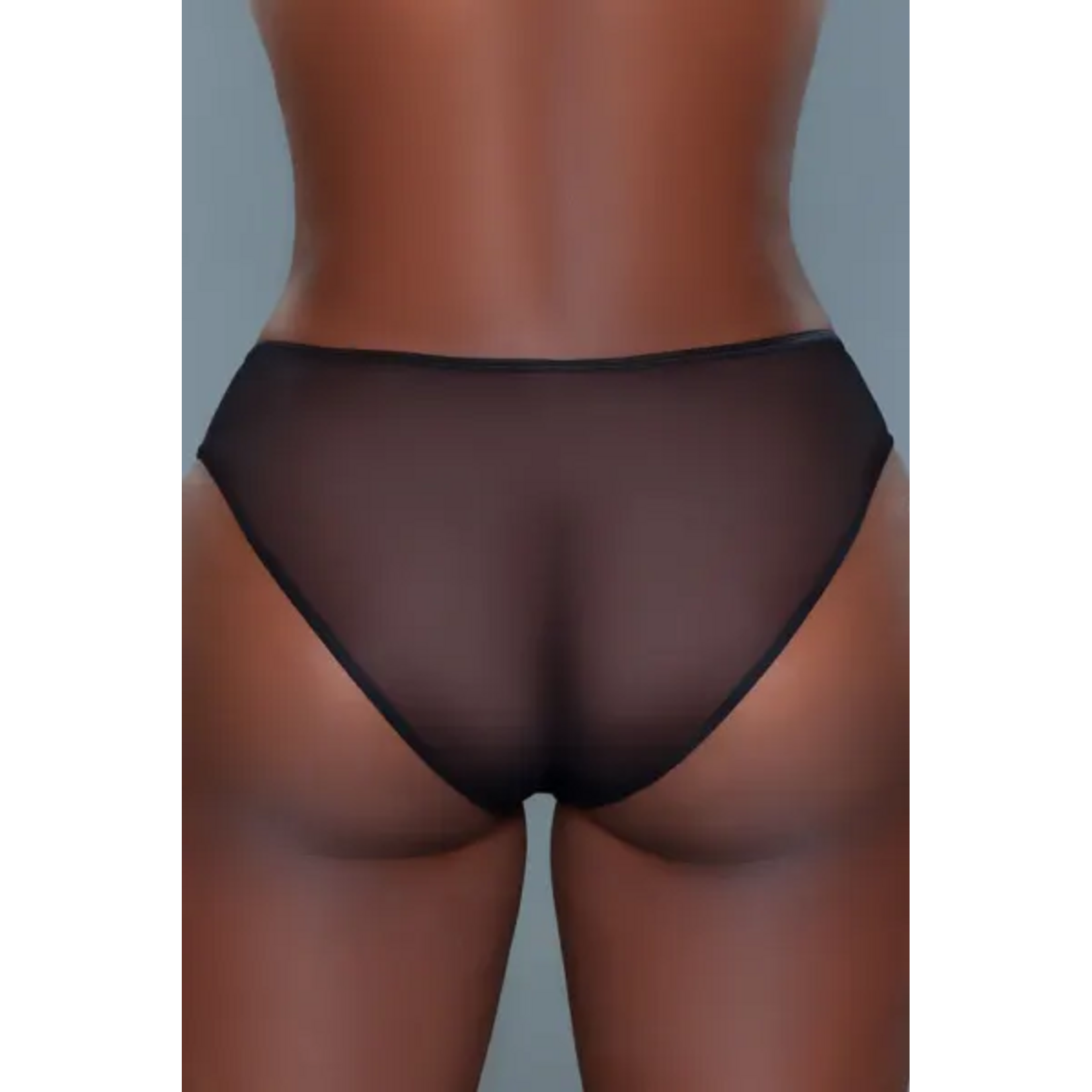 BE WICKED SABRINA PANTY BLACK - LARGE