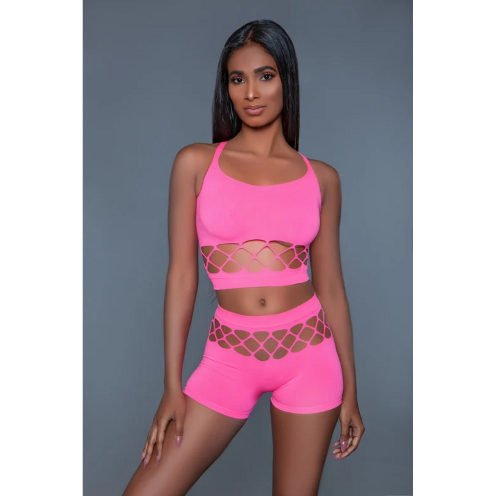 BE WICKED PALMER SET PINK