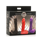 MASTER SERIES MASTER SERIES PASSION PECKERS CANDLE SET - BLACK, PURPLE, RED