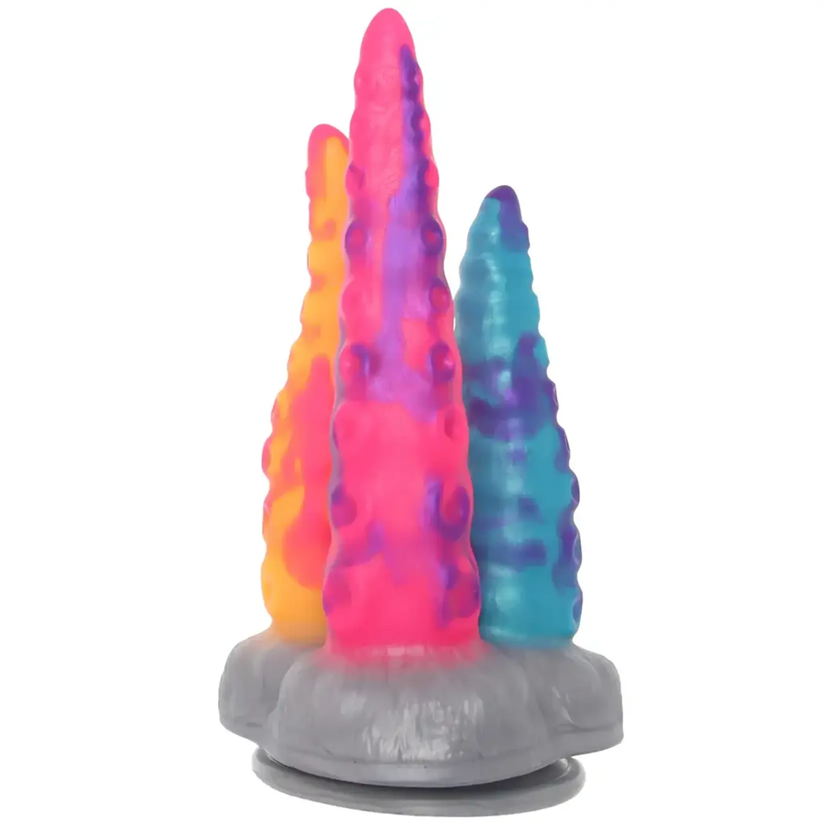 CREATURE COCKS CREATURE COCKS TENTA-TRIO SILICONE DILDO