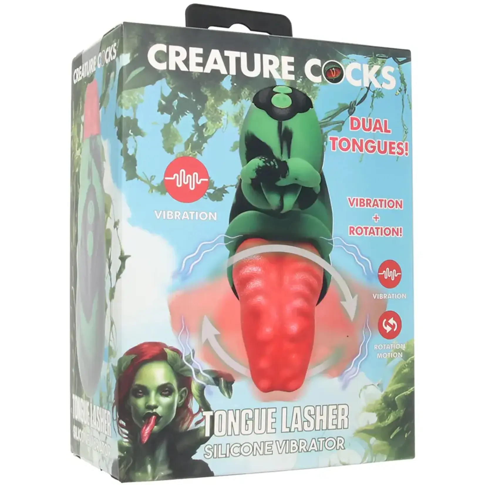 CREATURE COCKS CREATURE COCKS TONGUE LASHER SILICONE VIBE