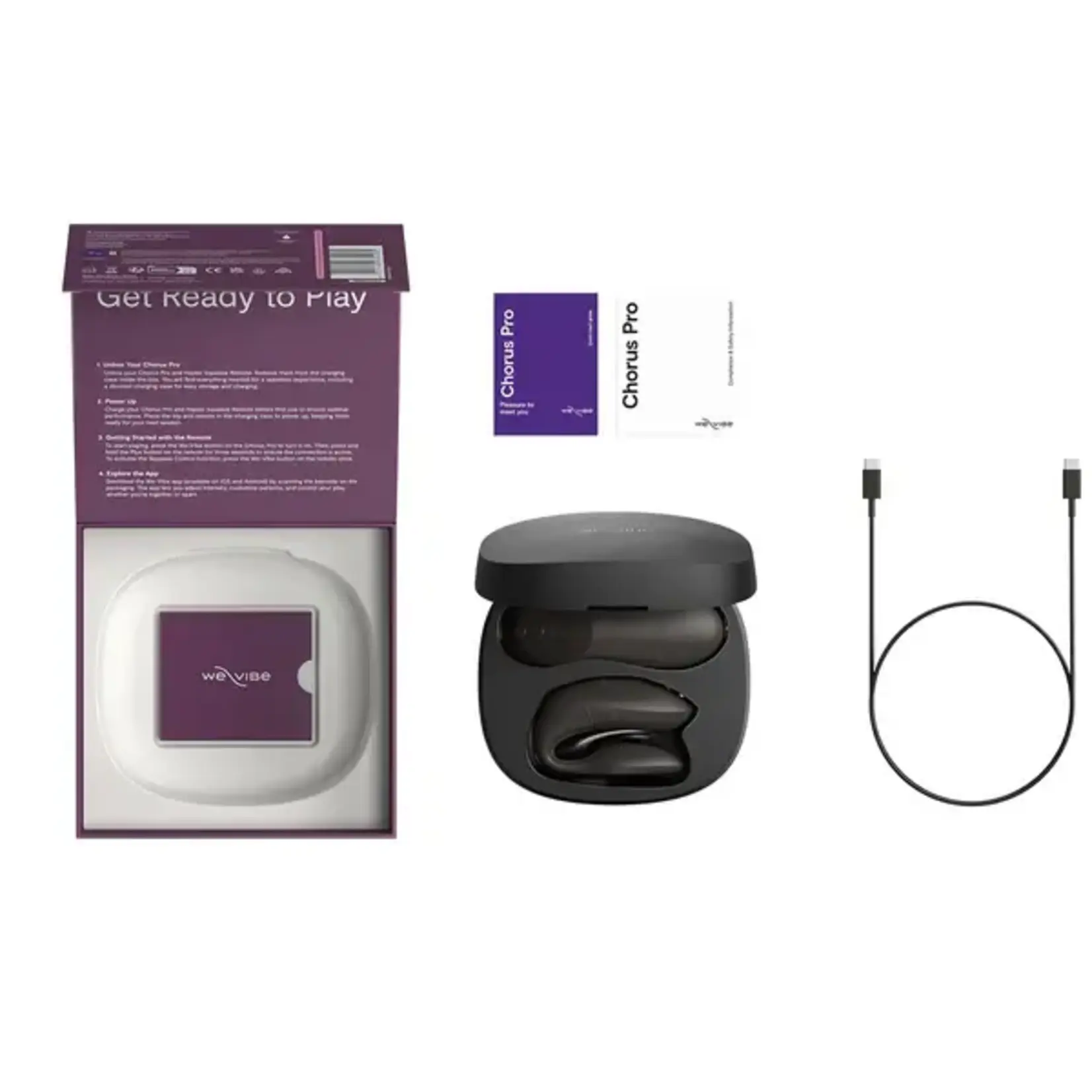 WE-VIBE WE-VIBE CHORUS PRO - SATIN BLACK