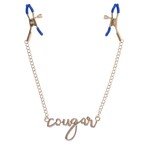 SPORTSHEETS SPORTSHEETS - COUGAR CHAINED NIPPLE CLAMPS
