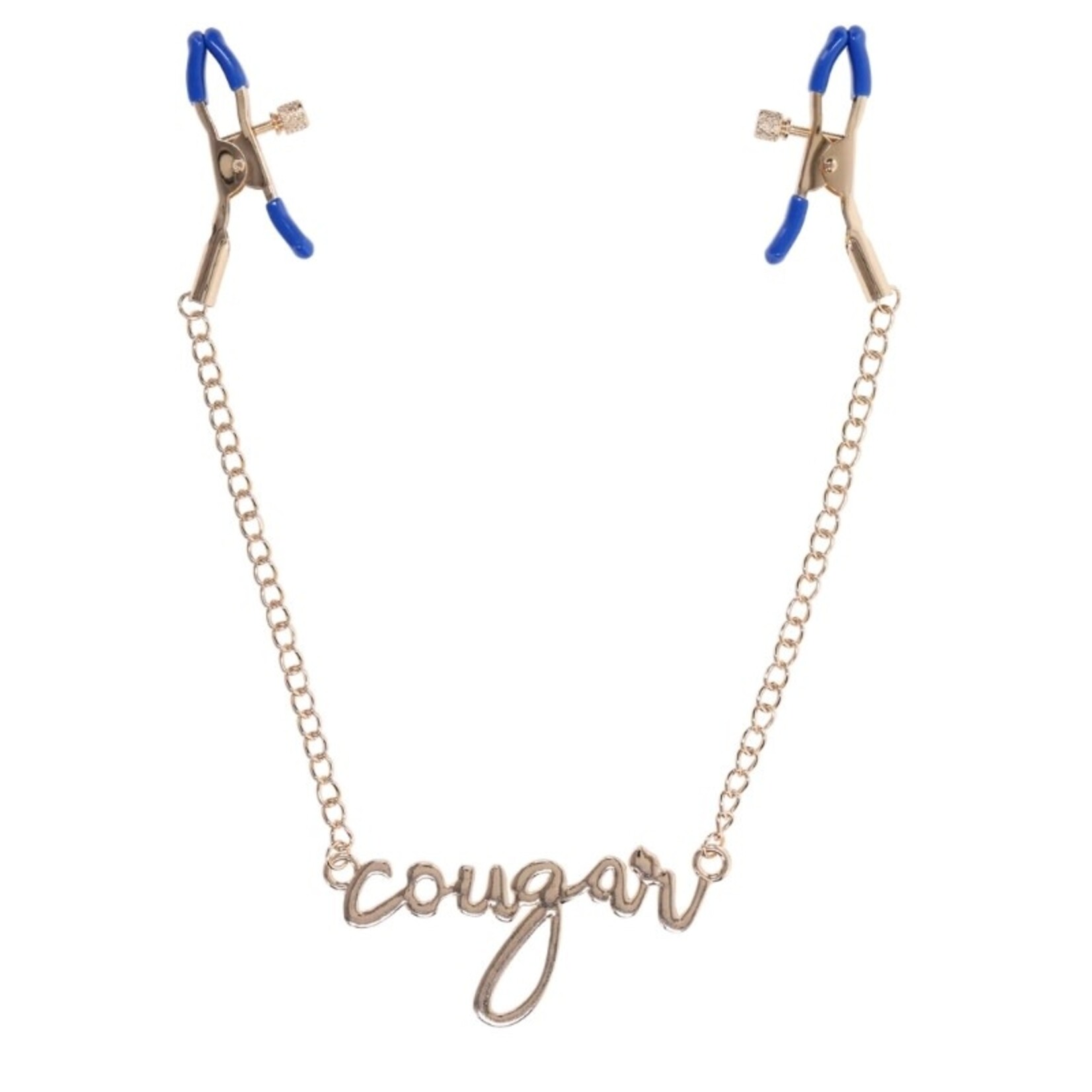 SPORTSHEETS SPORTSHEETS - COUGAR CHAINED NIPPLE CLAMPS