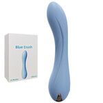 SINSATIONS 4.65'' 10-MODE BLUE RECHARGEABLE WATERPROOF SILICONE VIBRATOR
