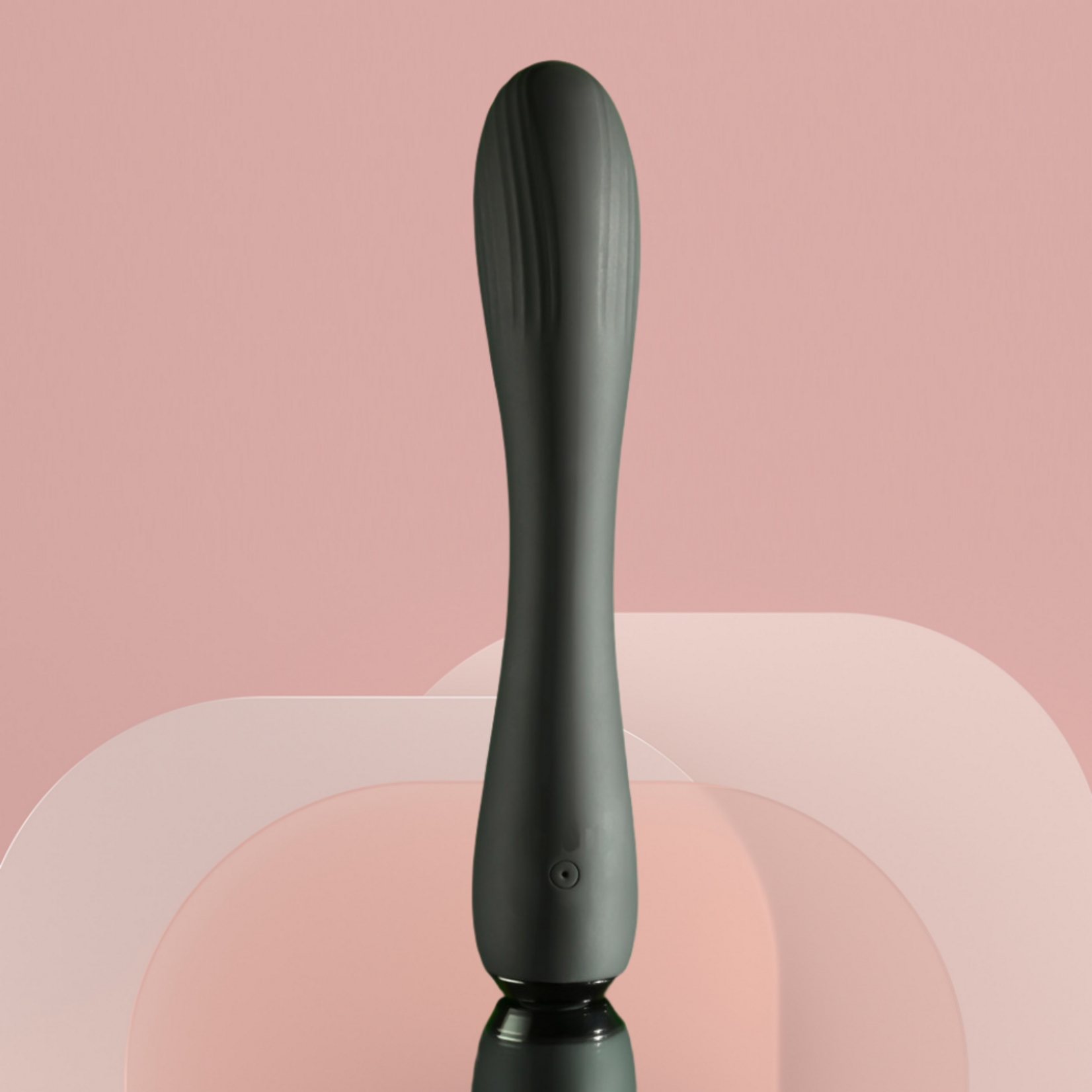 SINSATIONS 7.88'' 10-MODE BLACK RECHARGEABLE WATERPROOF SILICONE VIBRATOR