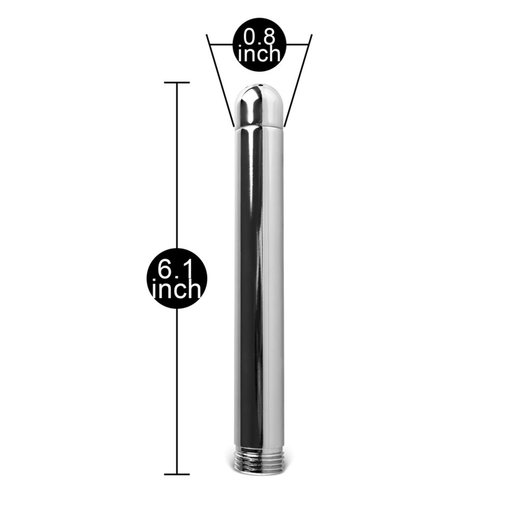 SINSATIONS METAL SHOWER CLEANING SYSTEM WITH 3 HEADS