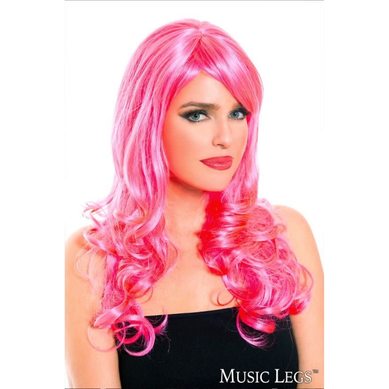 MUSIC LEGS MUSIC LEGS WIG PINK O/S