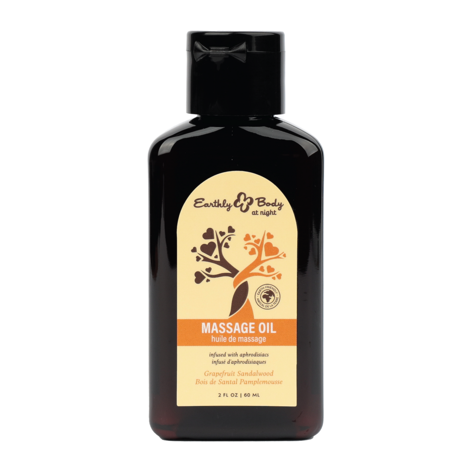 EARTHLY BODY EARTHLY BODY - APHRODISIAC MASSAGE OIL GRAPEFRUIT SANDALWOOD 2OZ
