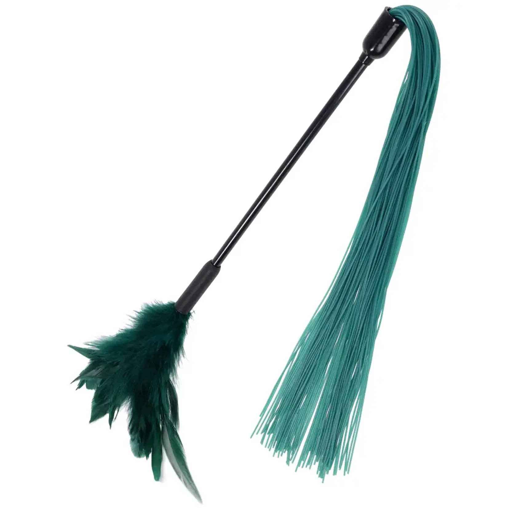 SEX & MISCHIEF SEX & MISCHIEF INDICA FEATHER AND SILICONE TICKLER