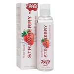 WET WET STRAWBERRY FLAVORED WATER BASED LUBRICANT 3.1 FI/OZ