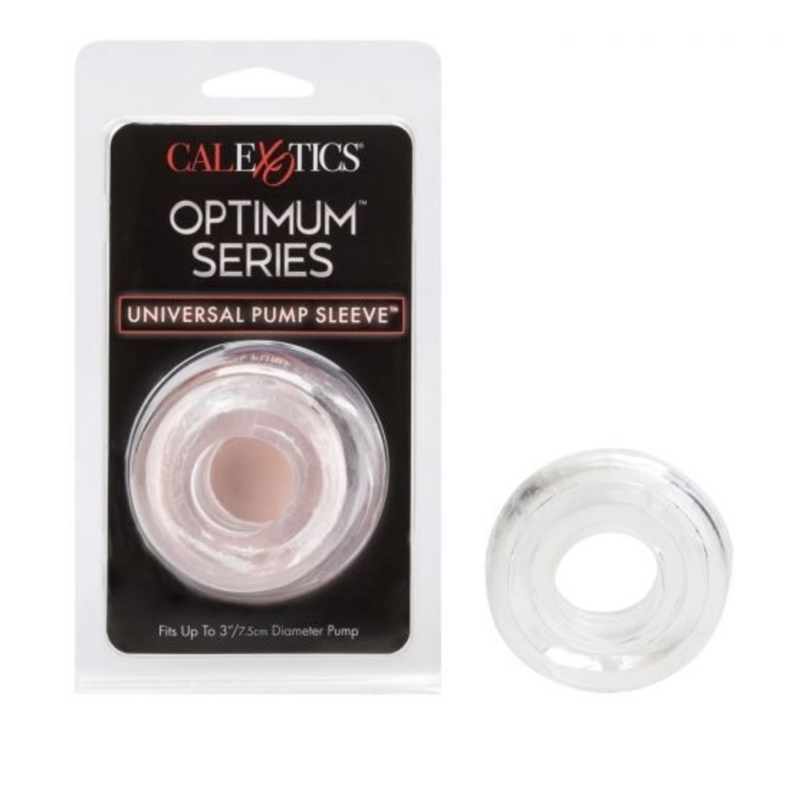 CALEXOTICS OPTIMUM SERIES UNIVERSAL PUMP SLEEVE - CLEAR